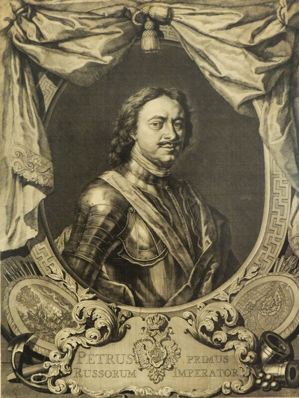 Портрет Петр I (Яков Хоубракен, 1718 г.) Портрет Петр I (Яков Хоубракен, 1718 г.)