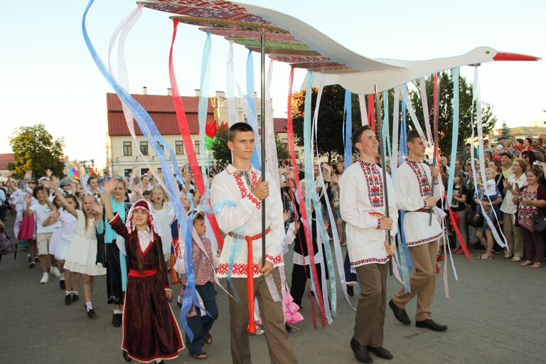 Финал XII Республиканского фестиваля национальных культур в белорусском Гродно