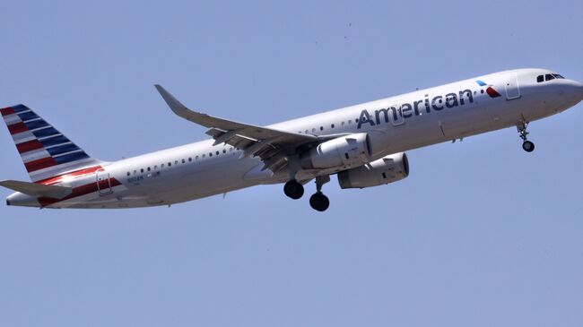 Самолет Airbus A321 авиакомпании American Airlines. Архивное фото