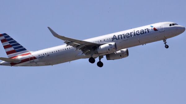 Самолет авиакомпании American Airlines
