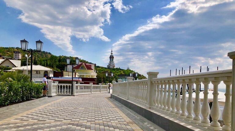 Новая набережная, село Малореченское Новая набережная, село Малореченское