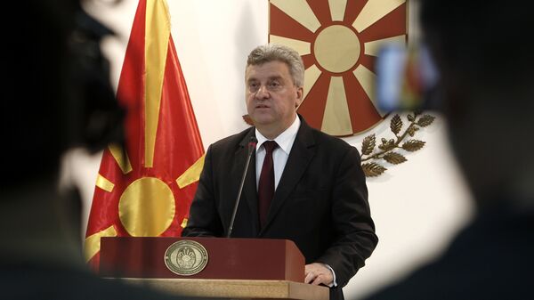 Президент Македонии Георге Иванов. Архивное фото