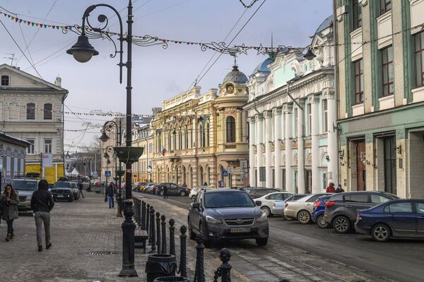 Рождественская улица в Нижнем Новгороде