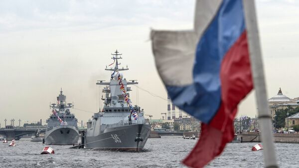 Сторожевой корабль Адмирал Макаров и корвет Стойкий. Архивное фото