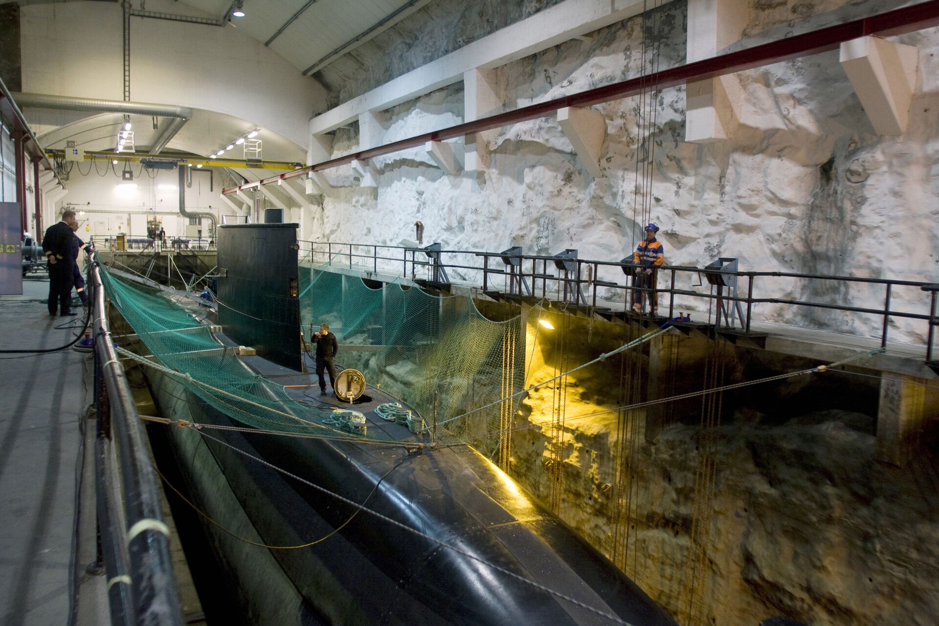 Подземная военно-морская база ВМС Норвегии Олавсверн - РИА Новости, 1920, 18.12.2025