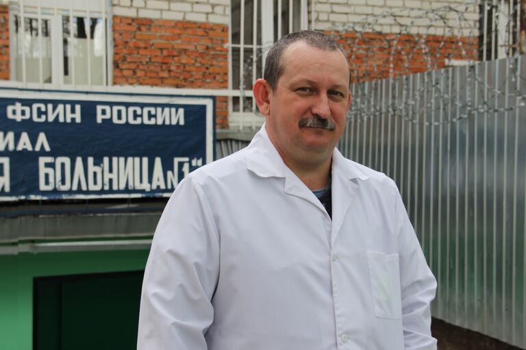 Начальник Филиала туберкулезной больницы №1 ФКУЗ МСЧ-33 ФСИН России Алексей Афанасьев Начальник Филиала туберкулезной больницы №1 ФКУЗ МСЧ-33 ФСИН России Алексей Афанасьев