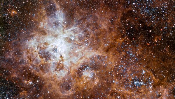 Туманность Тарантула в галактике Большое Магелланово Облако