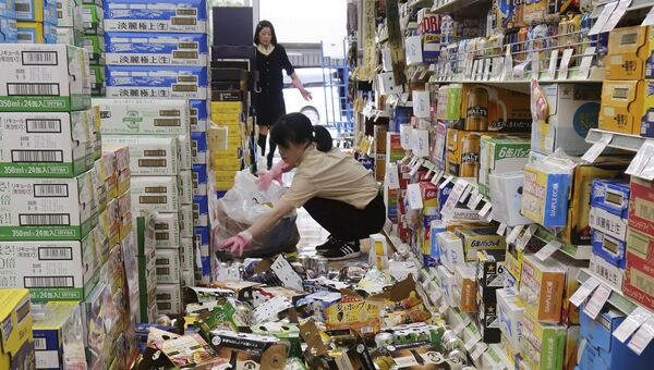 Последствия землетрясения в Японии