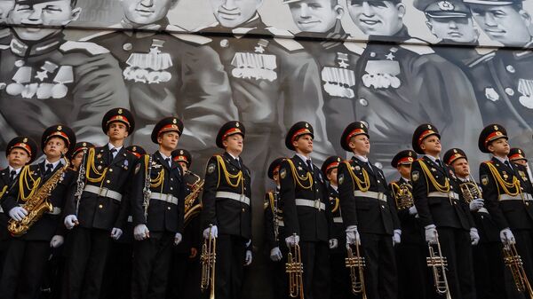 Открытие арт-проекта граффити с изображением героев Великой Отечественной войны