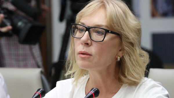 Уполномоченный по правам человека Верховной рады Украины Людмила Денисова
