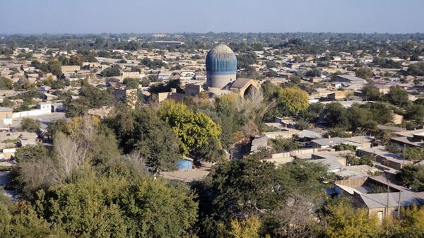 Вид на город Самарканд. Архивное фото