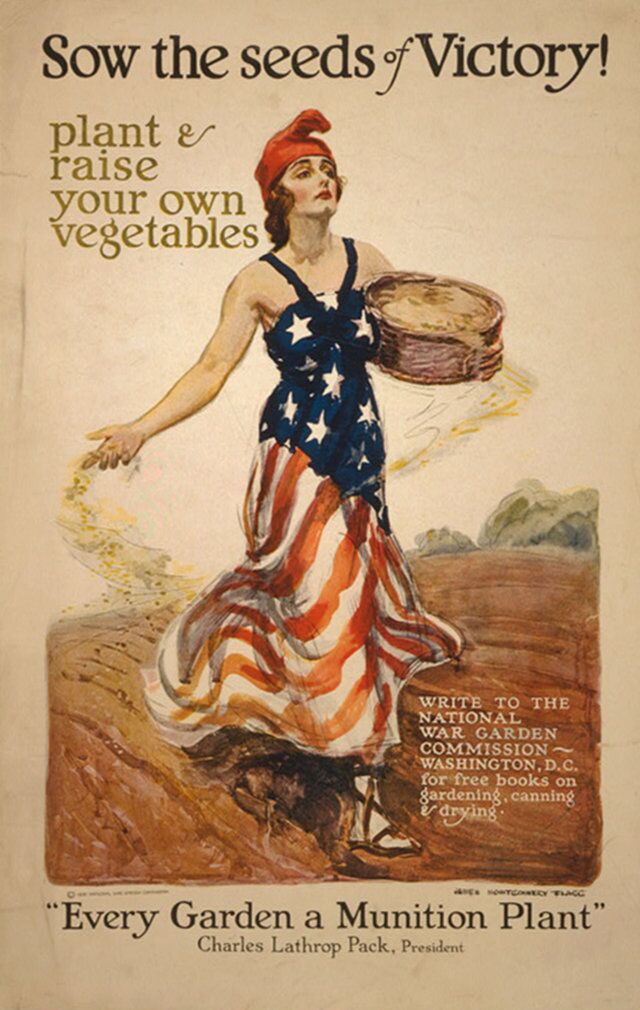 Американский агитационный плакат времен Первой мировой войны - РИА Новости, 1920, 21.12.2020