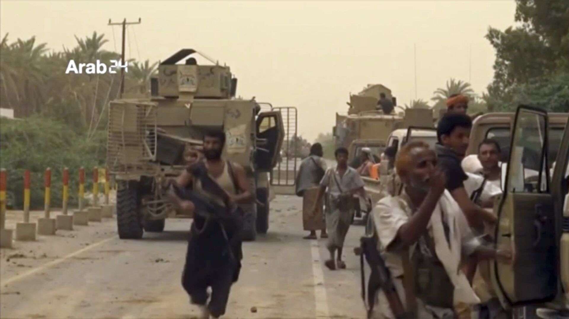 Военные силы Саудовской Аравии собираются для отбития международного аэропорта в Йемене, находящегося в городе Ходейда, у повстанцев-хуситов. 16 июня 2018  - РИА Новости, 1920, 29.03.2020