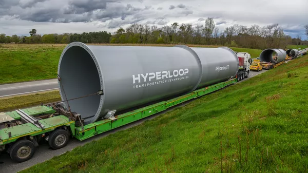 Труба Hyperloop Transportation Technologies