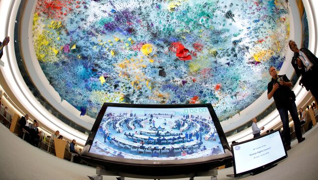 Совет по правам человека при ООН в Женеве. Архивное фото