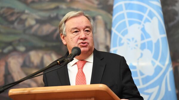 Генеральный секретарь ООН Антониу Гутерреш. Архивное фото