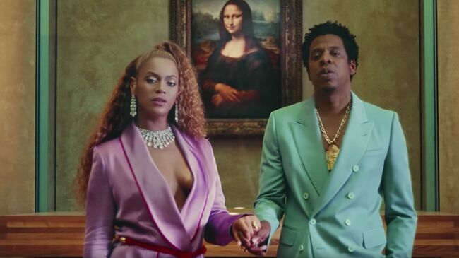 Кадр из клипа The Carters