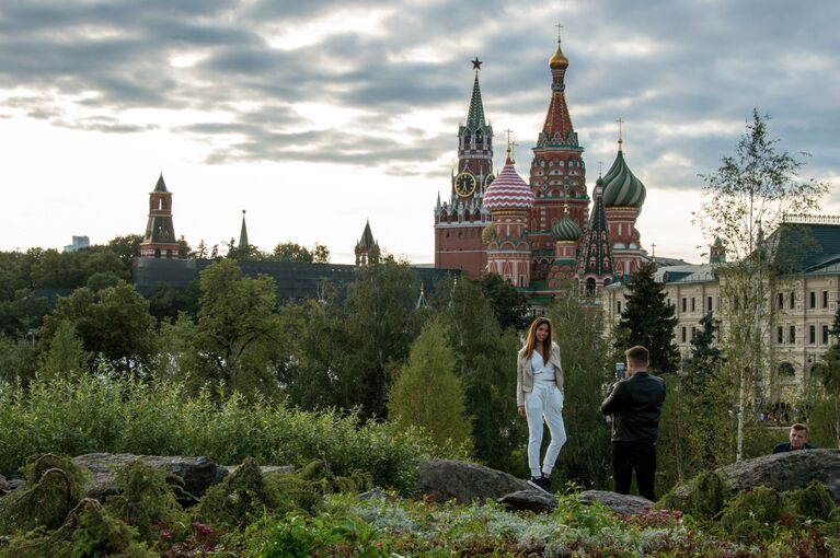 Открытие парка Зарядье в Москве