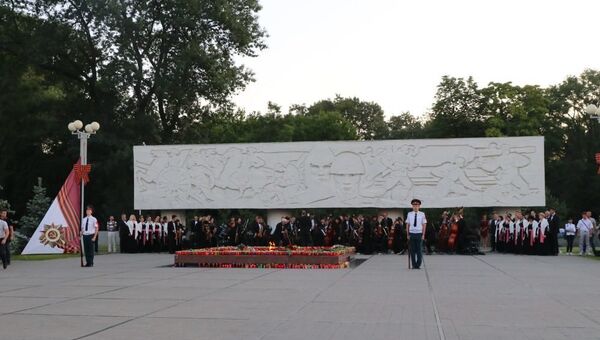 Акция Свеча памяти в День Памяти и Скорби в Краснодаре. 22 июня 2018