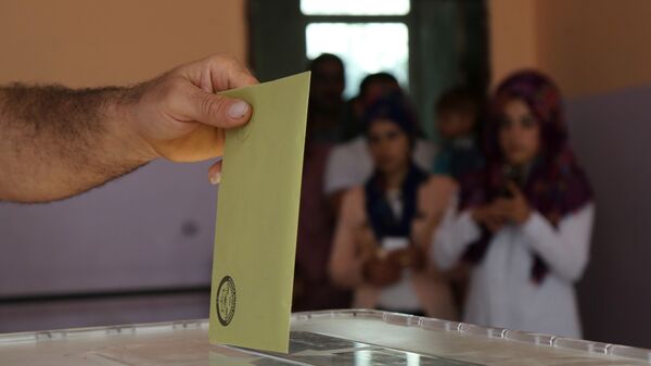 Голосование в Турции