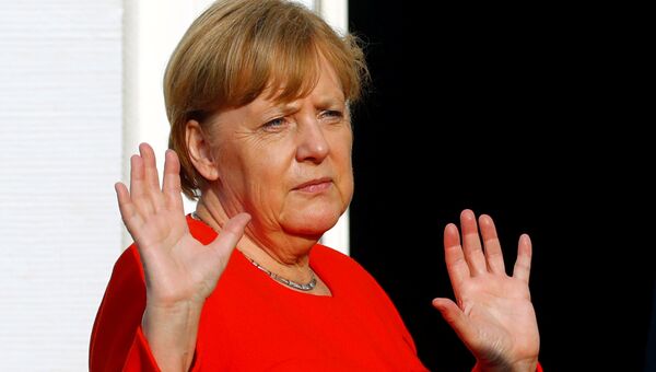 Канцлер Германии Ангела Меркель. 19 июня 2018