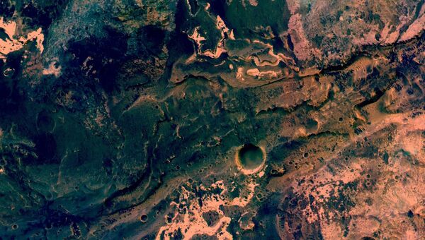 Долина Узбой, русло длиннейшей реки Марса, высохшей в далеком прошлом