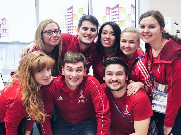 Многие волонтеры из Латинской Америки выбрали именно Саранск, испанский язык для них родной Многие волонтеры из Латинской Америки выбрали именно Саранск, испанский язык для них родной