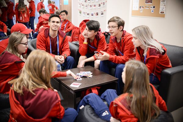 Во время пребывания в Саранске иностранные волонтеры не упускали возможности подучить русский язык