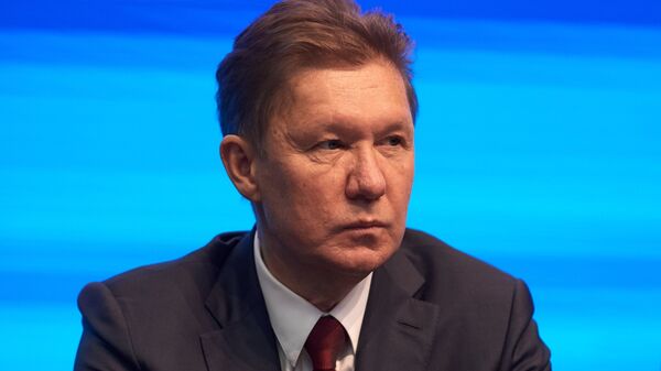 Председатель правления ПАО Газпром Алексей Миллер. Архивное фото