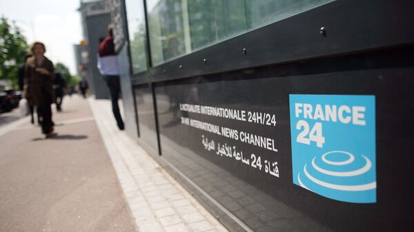 Здание штаб-квартиры французского телеканала France 24. Архивное фото