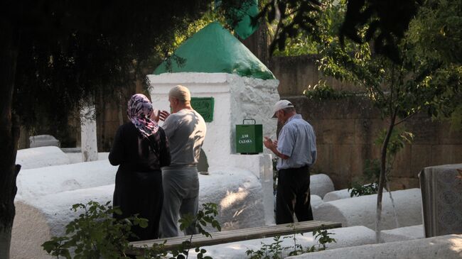 Место захоронения 40 сподвижников пророка Мухаммеда в Дербенте