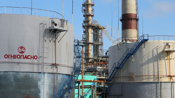 Мозырский нефтеперерабатывающий завод в Белоруссии