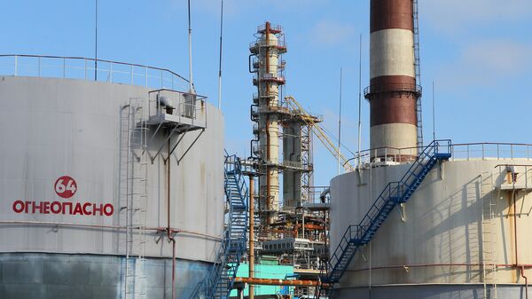 Мозырский нефтеперерабатывающий завод в Белоруссии