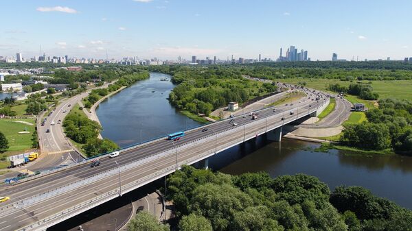 Новый Крылатский мост, открытый 2 июля 2018 Новый Крылатский мост, открытый 2 июля 2018