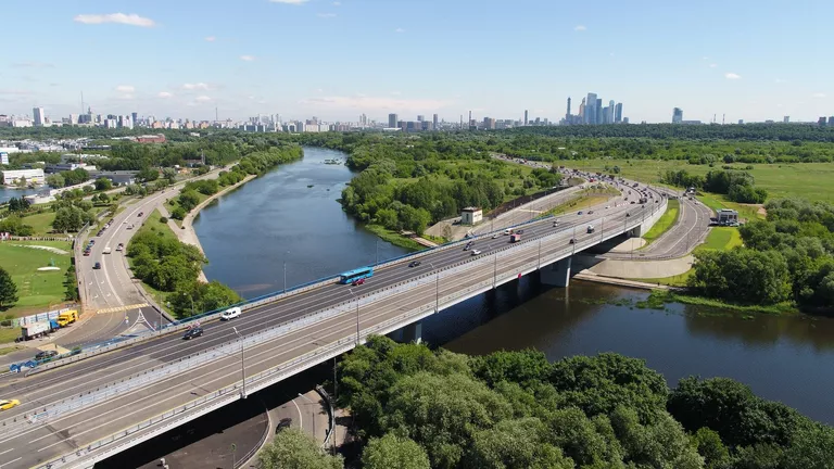 Новый Крылатский мост, открытый 2 июля 2018 Новый Крылатский мост, открытый 2 июля 2018