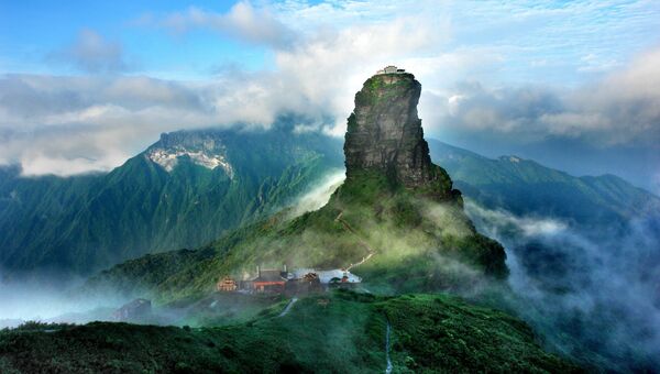 Гора Фаньцзиншань, КНР. Архивное фото