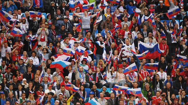 Болельщики сборной России Болельщики сборной России