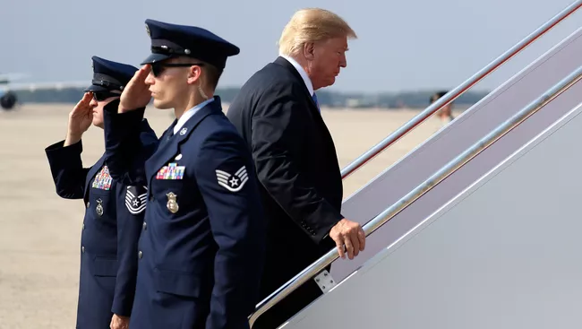 Президент США Дональд Трамп. Архивное фото