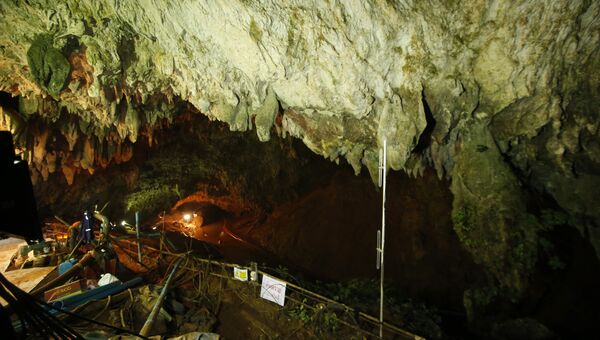 Пещера Тхам Луанг в провинции Чиангмай, Таиланд. Архивное фото
