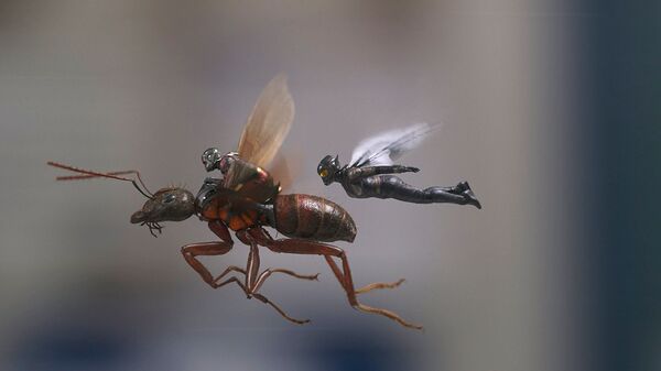Кадр из фильма Человек-муравей и Оса