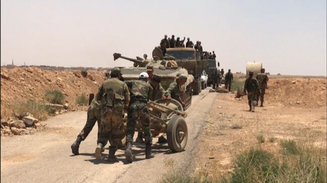 Сирийские войска. Архивное фото