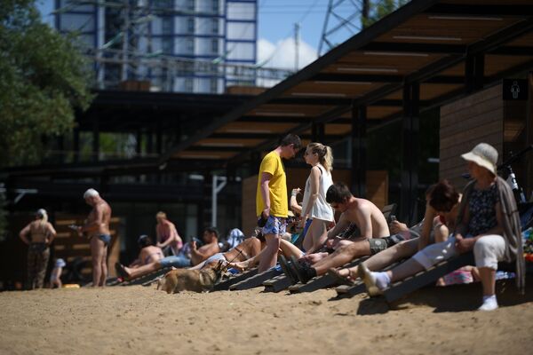 Парк Левобережный в Москве Парк Левобережный в Москве