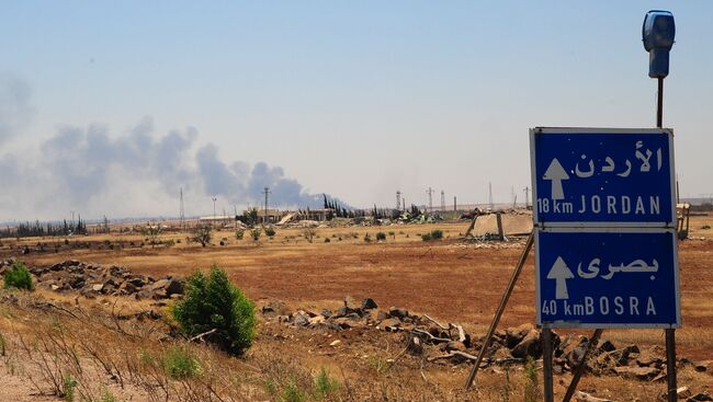 Ситуация в сирийской провинции Дараа. Архивное фото