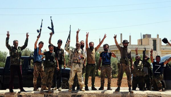Сирийские военные в провинции Дараа. Архивное фото