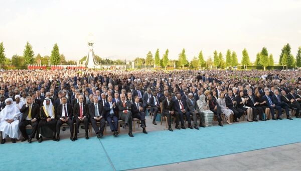 Торжественная церемония инаугурации избранного президента Турецкой Республики Реджепа Тайипа Эрдогана в Анкаре. 9 июля 2018