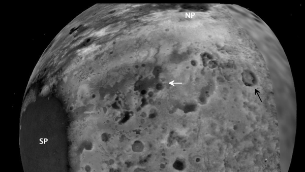 Трехмерная карта Плутона, подготовленная командой New Horizons