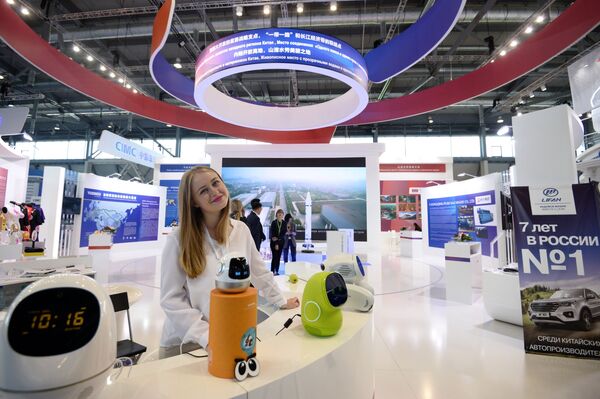 Участница на Международной промышленной выставке Иннопром - 2018 в международном выставочном центре Екатеринбург-ЭКСПО