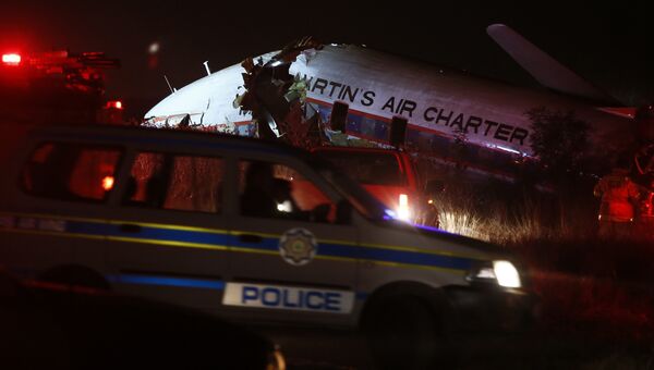 Крушение самолета в Претории, ЮАР. 10 июля 2018