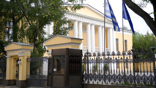 Здание посольства Греции в Москве