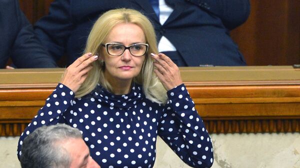 Экс-депутат Верховной рады Украины от фракции Свобода Ирина Фарион 